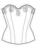 Pattern: Corset with Quilted Cups, Pattern, Corset Academy