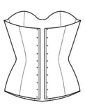 Pattern: Corset with Quilted Cups, Pattern, Corset Academy