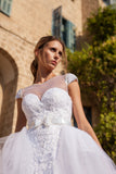 eBook: Wedding Dress with Detachable Full Skirt