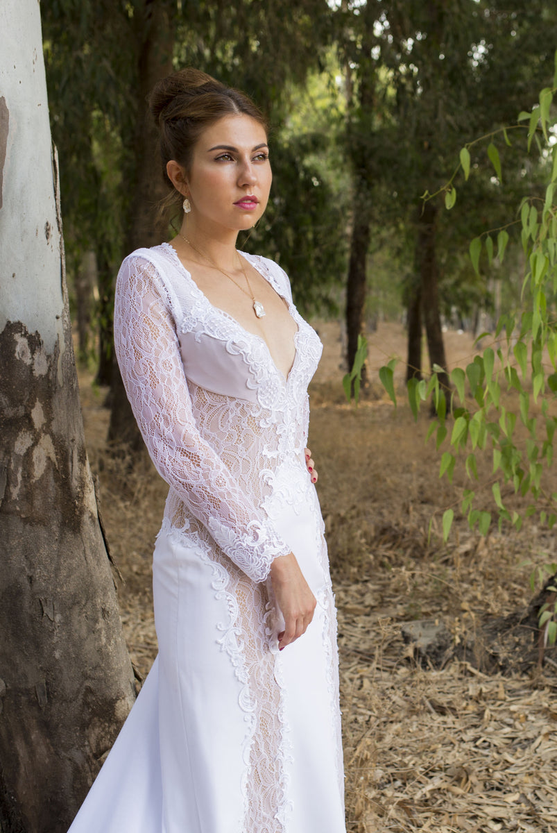 Pattern: Wedding Dress with Sleeves – Corset Academy