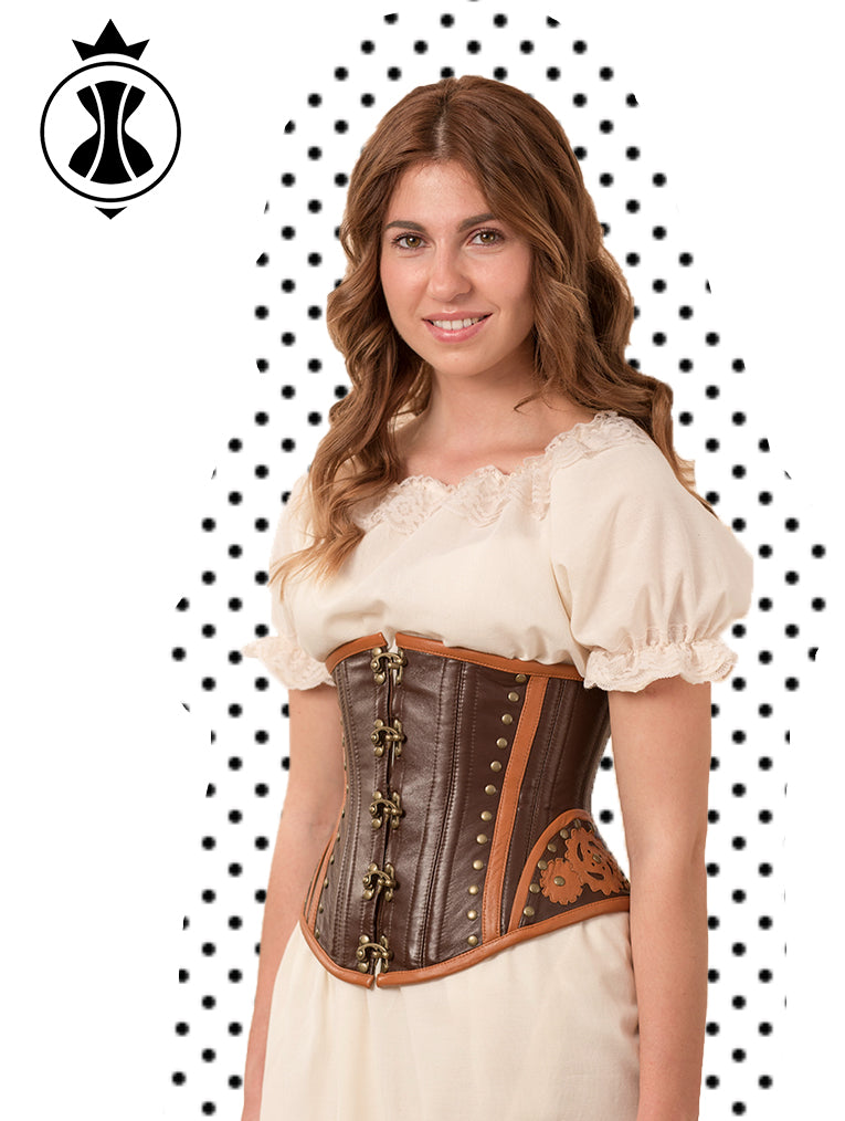 Corsets with Fan-Lacing  Corset sewing pattern, Steampunk corset, Corsets  and bustiers