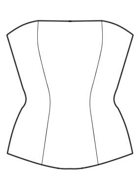 Pattern: Corset in a Simplified Technique – Corset Academy