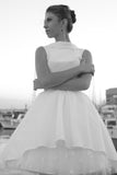 Pattern: Crew-Neck Wedding Dress with Full Skirt, Pattern, Corset Academy
