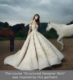 Video Course: Structured Designer Skirt, Video Course, Corset Academy