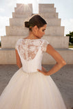 eBook: Dress with Lace Bodice and Full Skirt