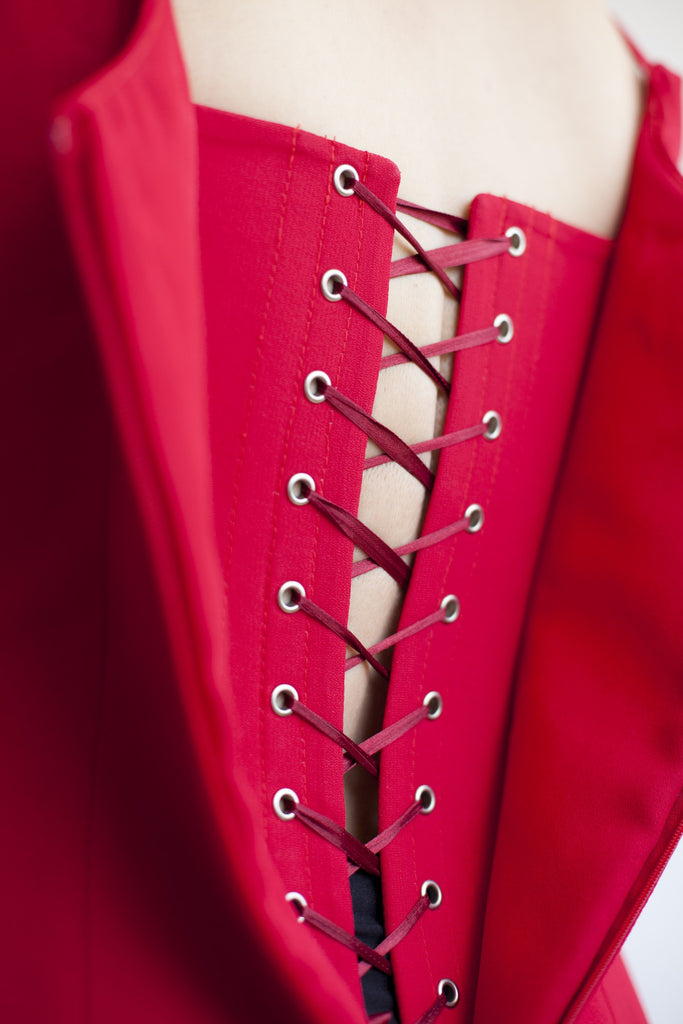 Pattern: Plus Size Dress with Hidden Lacing – Corset Academy