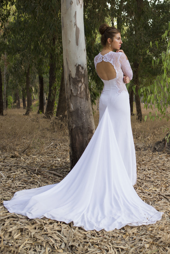 Pattern: Wedding Dress with Sleeves – Corset Academy