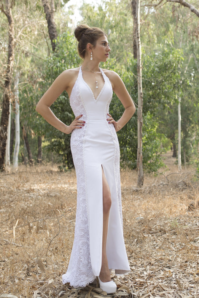 sew in corset for wedding dress corset wedding dress lace Illusion Corset V-Neck Lace Mermaid Wedding Dress