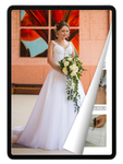 eBook: Classic Wedding Dress with Lace Straps