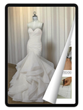 eBook: Flounced Full Wedding Skirt
