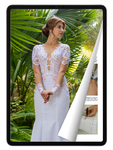 eBook: Nude Wedding Dress with Sleeves