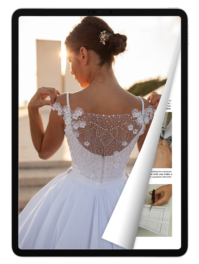 eBook: Open Shoulders and Folded Skirt Dress – Corset Academy