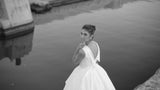 Pattern: Crew-Neck Wedding Dress with Full Skirt, Pattern, Corset Academy